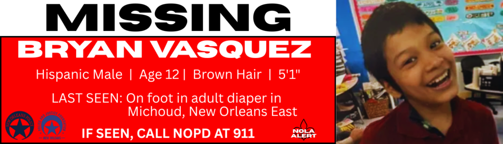 NOLA Alert Example - Bryan Vasquez